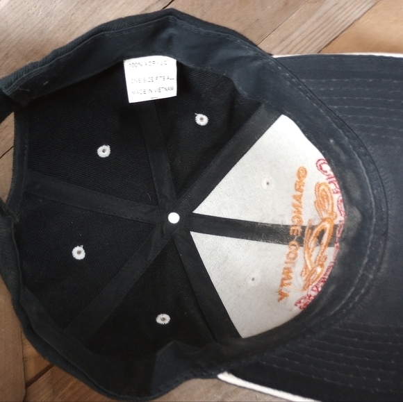 Orange County Choppers Black with Embroidered Logo Strapback Adjustable Hat. - Picture 7 of 9